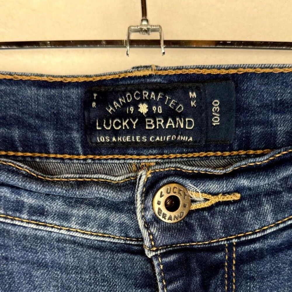 Lucky Brand Brooke Skinny Denim Blue Jeans‎ Womens Size 10/30 - Picture 2 of 12
